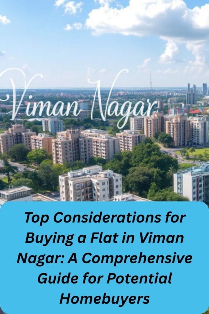 Top Considerations for Buying a Flat in Viman Nagar: A Comprehensive Guide for Potential Homebuyers