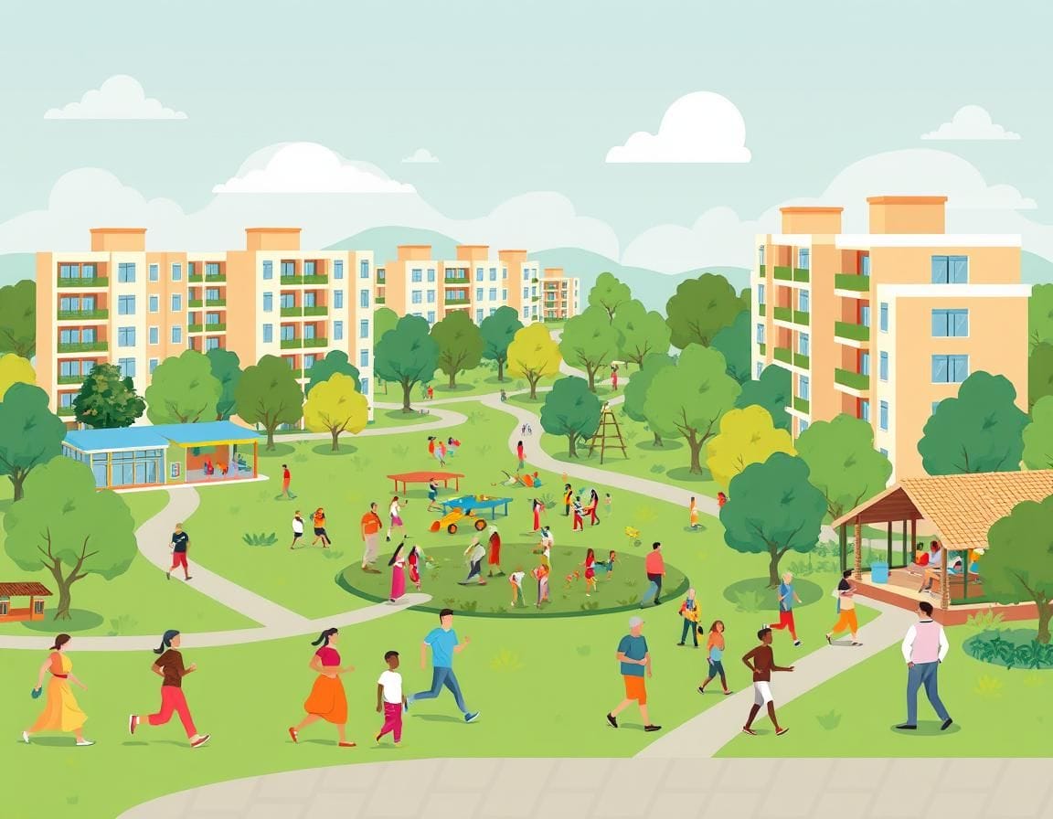 The Appeal of Community Living: Exploring Pune's Vibrant Residential Societies
