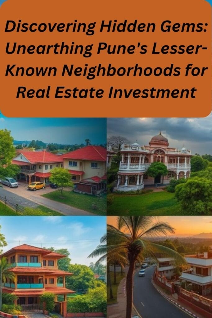 Discovering Hidden Gems: Unearthing Pune's Lesser-Known Neighborhoods for Real Estate Investment