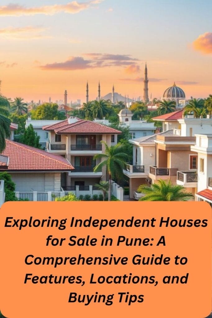 Exploring Independent Houses For Sale In Pune: A Comprehensive Guide To Features, Locations, And Buying Tips