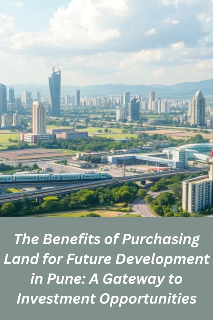 The Benefits of Purchasing Land for Future Development in Pune: A Gateway to Investment Opportunities
