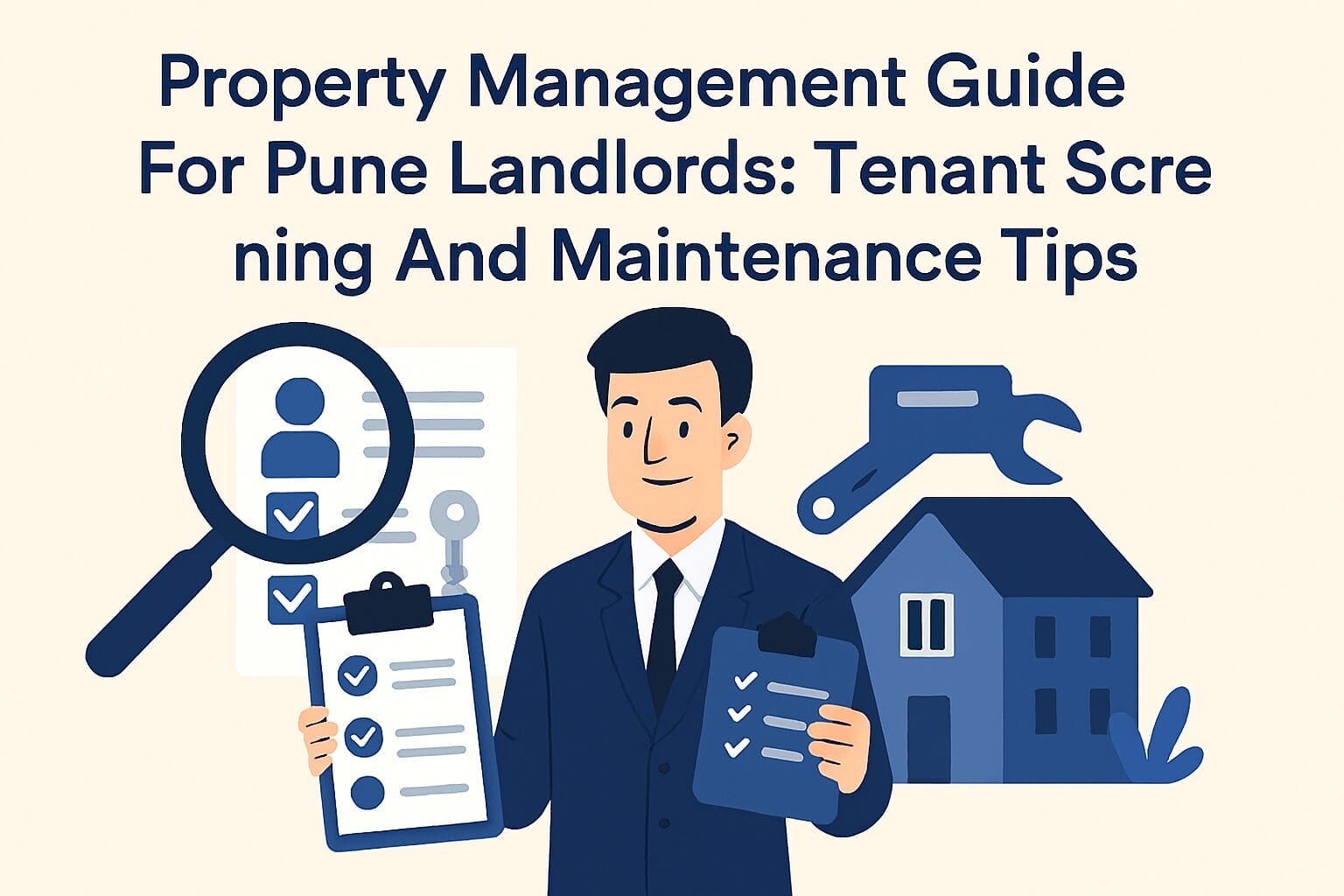 Property Management Guide For Pune Landlords: Tenant Screening And Maintenance Tips