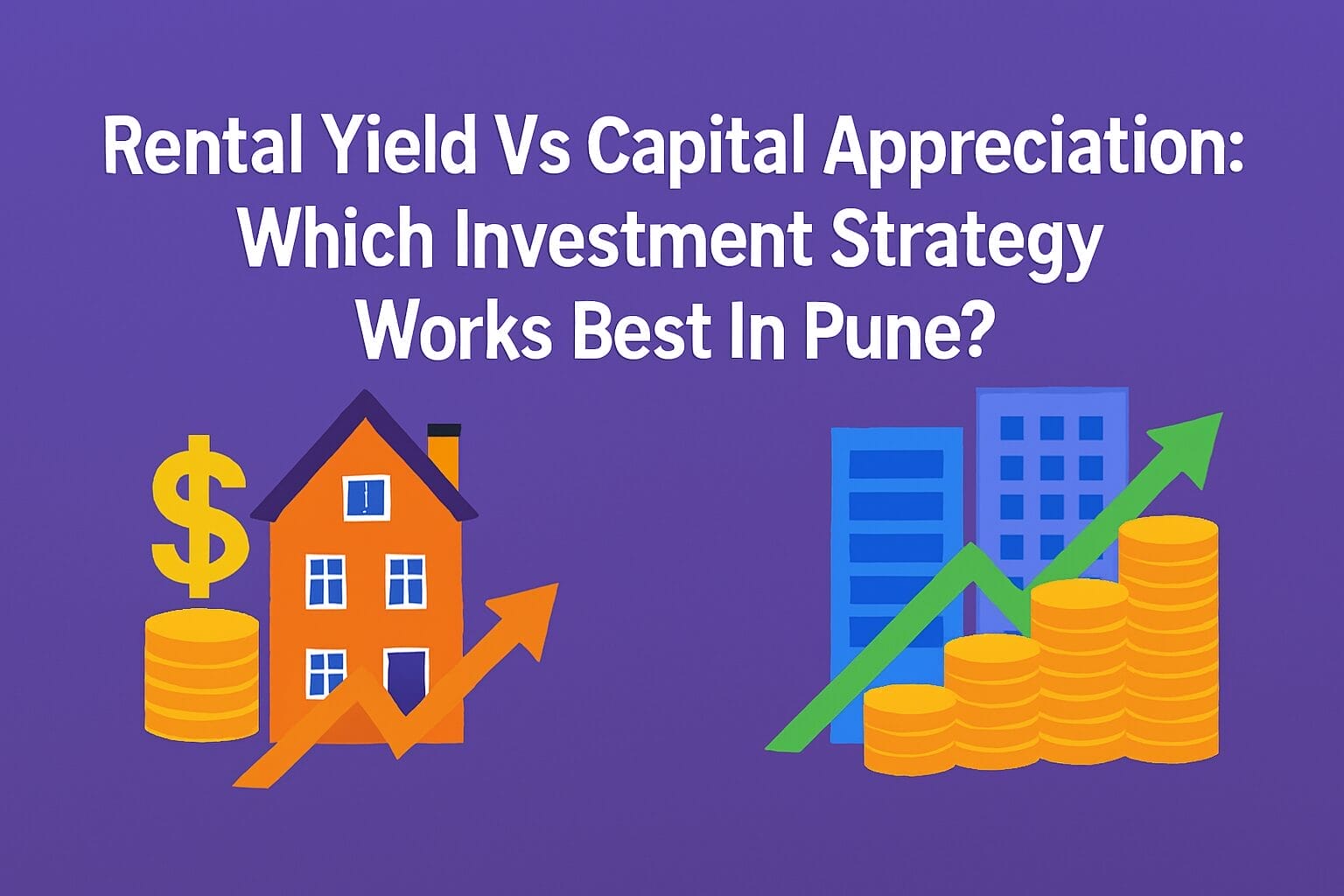 Rental Yield Vs Capital Appreciation: Which Investment Strategy Works Best In Pune?